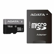 A-Data - 16GB microSDHC - AUSDH16GUICL10-RA1