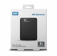 Western Digital - Elements Portable 1TB - WDBUZG0010BBK