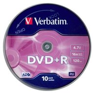 Verbatim DVD+R 4,7GB Hengeres (10 db)