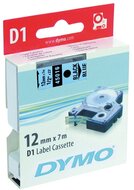 DYMO címke LM D1 alap 12mm fekete betű / kék alap