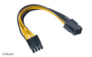 Akasa - 8pin ATX12V - 6pin PCIe adapter 15cm - AK-CB051 (OEM)
