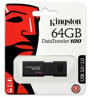 Kingston - DataTraveler 100 G3 64GB - DT100G3/64GB