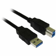 Akyga AK-USB-09 - USB 3.0-AM/USB3.0-BM 1.8 m
