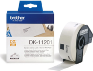 Brother DK-11201 elővágott öntapadós címke 400db/tekercs 29mm x 90mm White