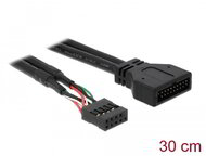 Delock - USB 2.0 pin > USB 3.0 pin F/M - 83281