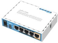 Mikrotik (RB952Ui-5ac2nD) hAP ac lite router, 4x 10/100 LAN, 2.4/5Ghz, wireless-b/g/n/ac, passzív PoE, USB