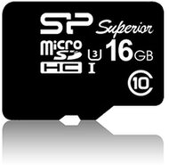 Silicon Power MICRO SDHC 16GB UHS-I Superior 1 Adapter (90MB/s | 45MB/s) U3