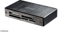 Akasa - USB3.0 5portos kártyaolvasó - AK-CR-06BK