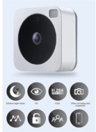 VUEBELL IP cloud video kaputelefon, wifi, 1MP, 1,3mm, IR8m, IP53