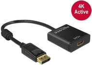 DeLock - Displayport 1.2> HDMI M/F 4K aktív adapter - 62607