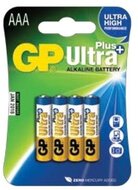GP Batteries - UltraPlus 24AUP AAA 4db - ELR03UPC4
