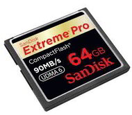 Sandisk - 64GB CF EXTREME PRO