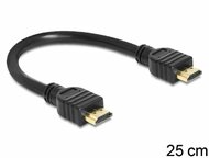 DELOCK - High Speed HDMI Ethernet - A M/M 25cm - 83352