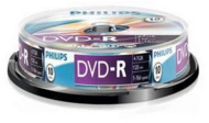 Philips DVD-R 4,7Gb 16x Hengeres (10 db)