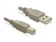 Delock - USB 2.0 A-B M/M kábel 1,8m - 82215