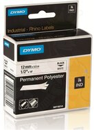 DYMO címke Rhino poli 12mm fehér
