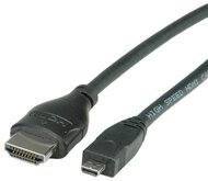 ROLINE - Kábel HDMI-Micro HDMI Ethernet 2m