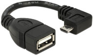Delock - USB 2.0 micro OTG kábel 11cm - 83104