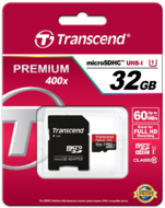 Transcend - 32GB MicroSDHC Premium - TS32GUSDU1