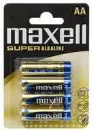 Maxell AA 4db-os alkáli elem (ceruza)LR6