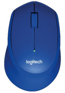 Logitech - M330 Silent wless kék