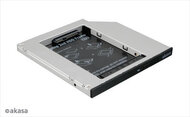 Akasa - N.Stor S9 - ODD adapter - 9,5mm 2,5" HDD/SSD (beépítőkeret)