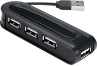 Revoltec USB 2.0 Hub 4 port RZ058 Black