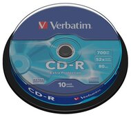 Verbatim CD-R 700 MB 52x Hengeres (10 db)
