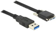 Delock - USB 3.0 A > USB 3.0 Micro-B csavarokkal ellátott 2 m - 83598