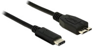 DeLock 83677 USB (USB 3.1, Gen 2) USB Type-C dugó > USB Micro-B típusú dugó 1m Black