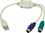 LogiLink - USB - PS/2 adapter - AU0004A
