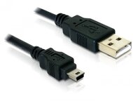 Delock - USB 2.0 - USB B mini 5pin M/M - 82252