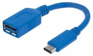 MANHATTAN - USB 3.1 C - 3.0 A M/F 15cm - 353540