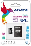 A-Data - 64GB MicroSDHC - AUSDX64GUICL10-RA1
