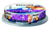 Philips DVD-R 4,7GB Hengeres (10 db)