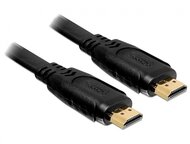 DELOCK - High Speed HDMI with Ethernet - A M/M flat 2m - 82670