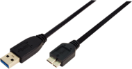 LogiLink - USB 3.0 A->B Micro M/M csatlakozó 0,6m - CU0037