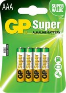 GP Batteries - Super 24A AAA 4db - GP24A-BL4