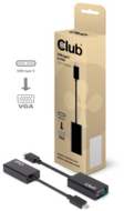 CLUB3D - USB 3.1 C - D-SUB Active Adapter
