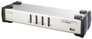 ATEN KVM Switch 4PC USB VGA Dual-View +Audio CS1744