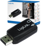 Logilink UA0053 USB2.0 mikrofon-jack dugó audió adapter