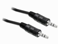Delock - DC jack 3,5mm M/M audio kábel 2,5m - 84001