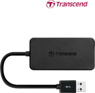 Transcend TS-HUB2K USB3.0 HUB (4 port, fekete)
