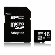 Silicon Power - 16GB MicroSDHC - SP016GBSTH010V10SP