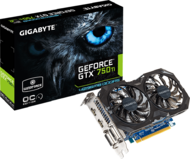 Gigabyte GTX750Ti - GV-N75TWF2OC-4GI