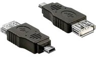 DeLock Adapter USB mini male > USB 2.0-A female OTG