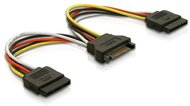 DELOCK - Cable Power SATA 15pin -> 2x SATA HDD straight - 60105