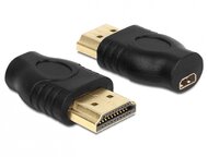 Delock - HDMI micro D > HDMI A F/M adapter - 65507