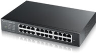 ZyXEL 24 10/100/1000Mbps LAN, SMART menedzselhető rack switch
