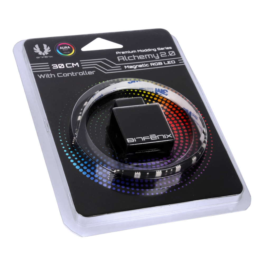 BITFENIX Alchemy 2.0 Magnetic RGB-LED-Strip 60cm, 30 LED - firstshop.hu
